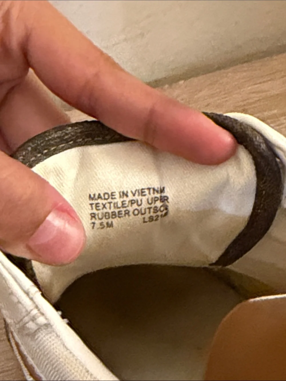 Michael kors Wedge Trainer Sneakers in White, Brown & Gold - Picture 6 of 7